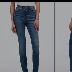 Madewell Curvy High Rise Skinny Blue Women's Jeans 28